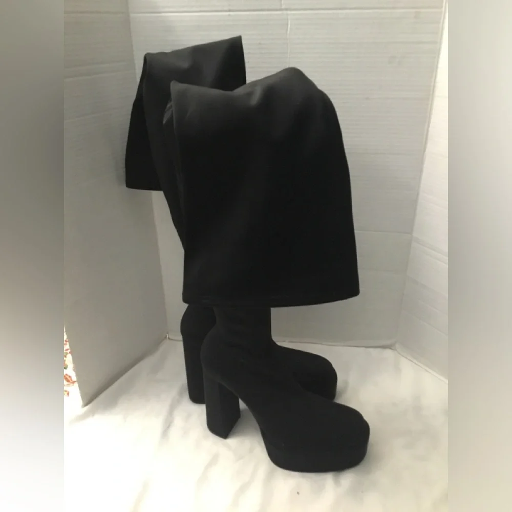zara long boots